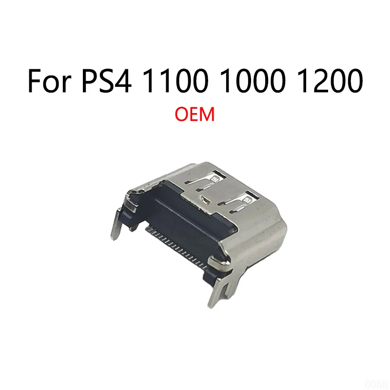 Conector de puerto HDMI Compatible con Sony PS4 1100 1000 1200, Conector de interfaz HDMI para Playstation 4 Slim / PS4 Pro, 1 unidad por lote