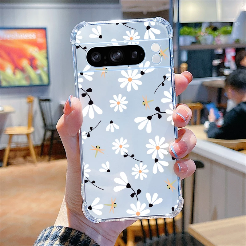 World of Flowers Transparent Phone Case