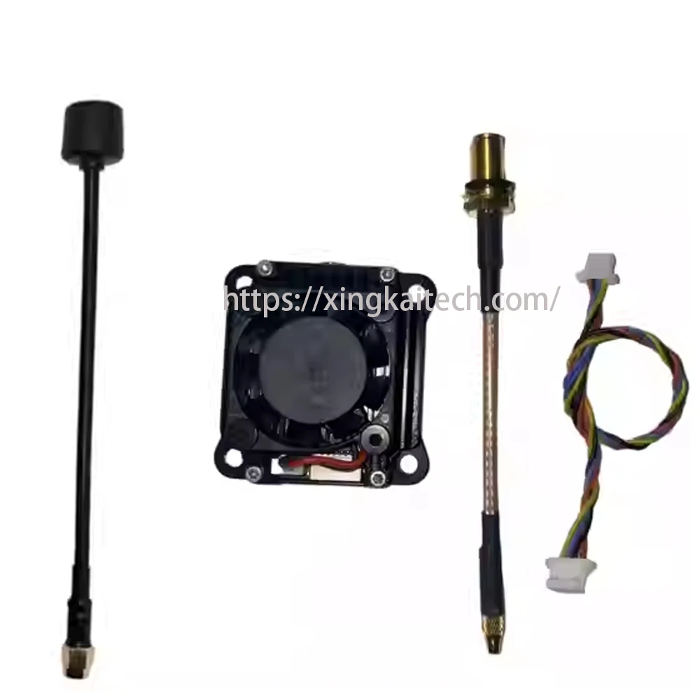 FPV 5.8G VTX Double 3W 4.9-6.1GHz Transmetteur Vidéo Haut Débit Anti-Brûlure