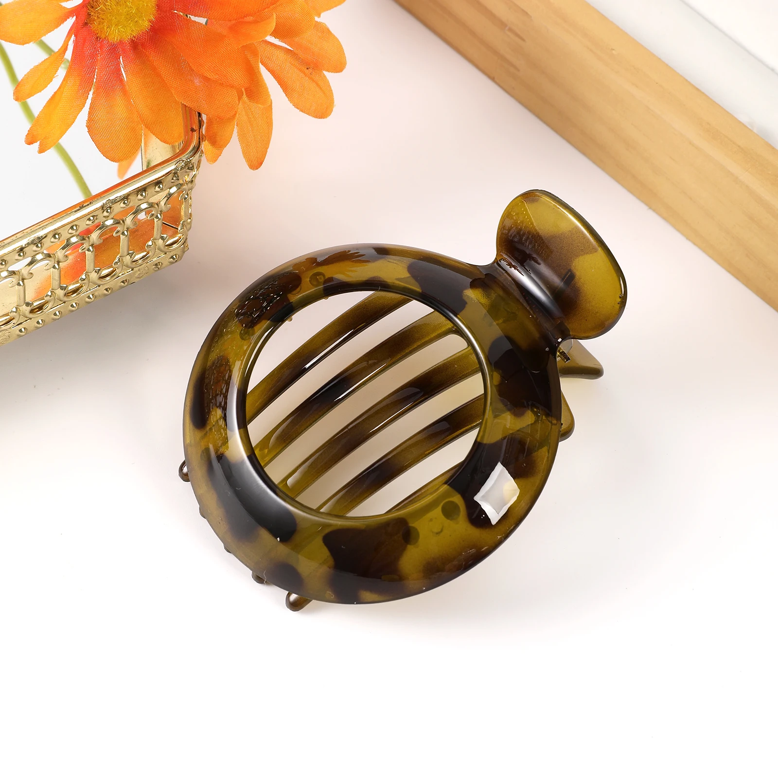 Korean Toothed Non-slip Hair Clip Hair Bun Ladies Elegant Temperament Ponytail Hair Clip Girls Fashion Headwear Accessories