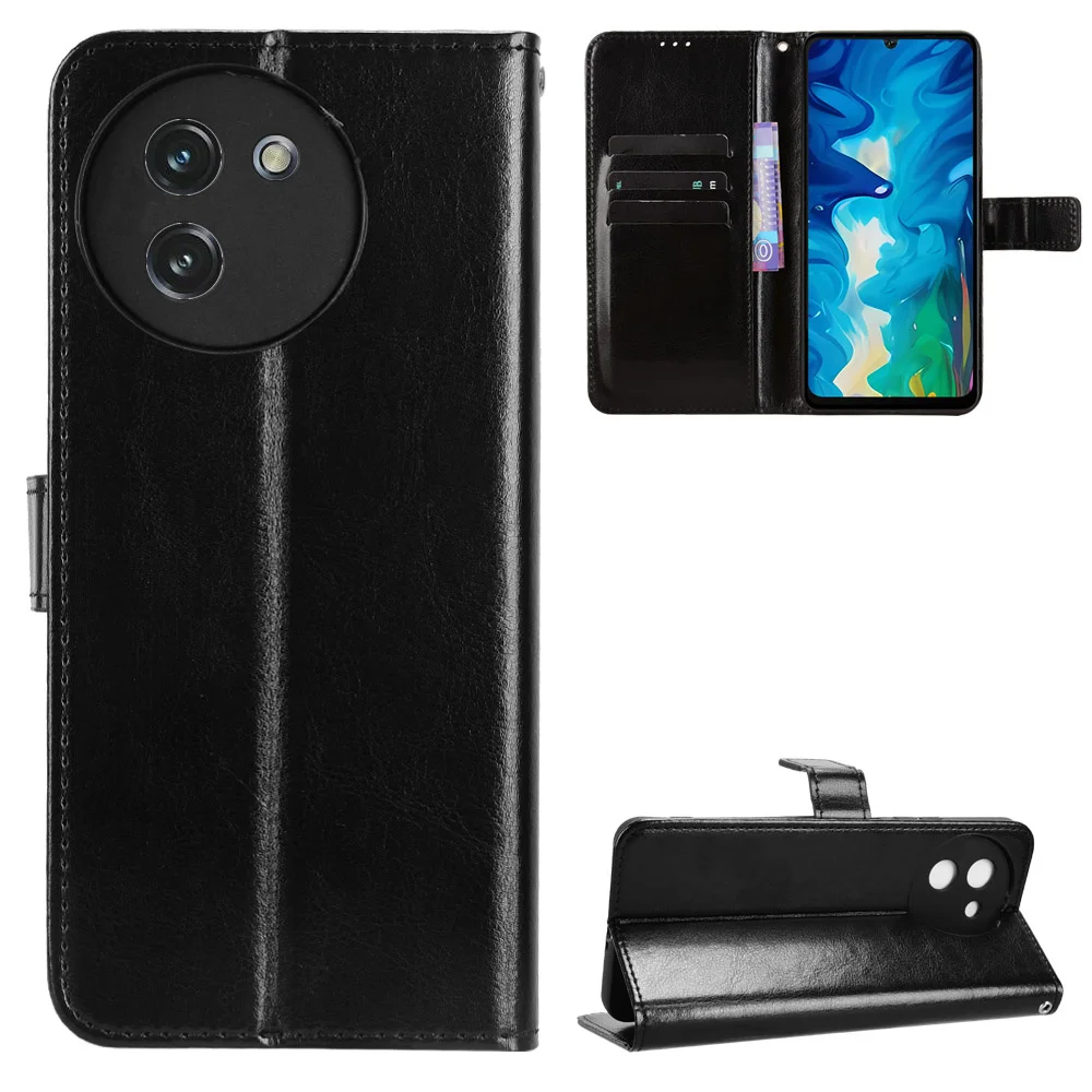 Luxury Flip PU Leather Wallet Lanyard Stand Phone Case