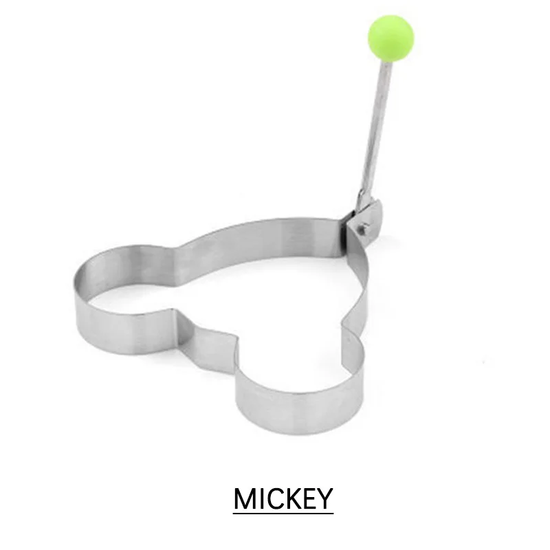 Stainless Steel Egg Frying Machine 5pcs Breakfast Baking Model Heart-Shaped Gadge egg cooker