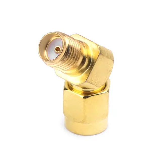 SMA Male To SMA Female 45°135°Bevel Adapter Connector For FPV Goggle Antenna 2