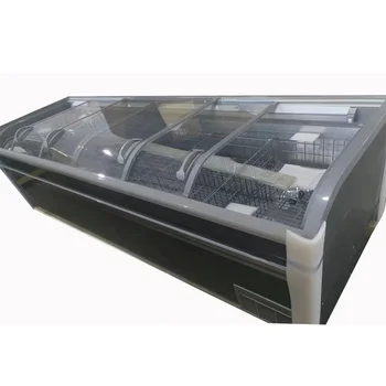 Commercial Island Freezer Refrigeration Equipment