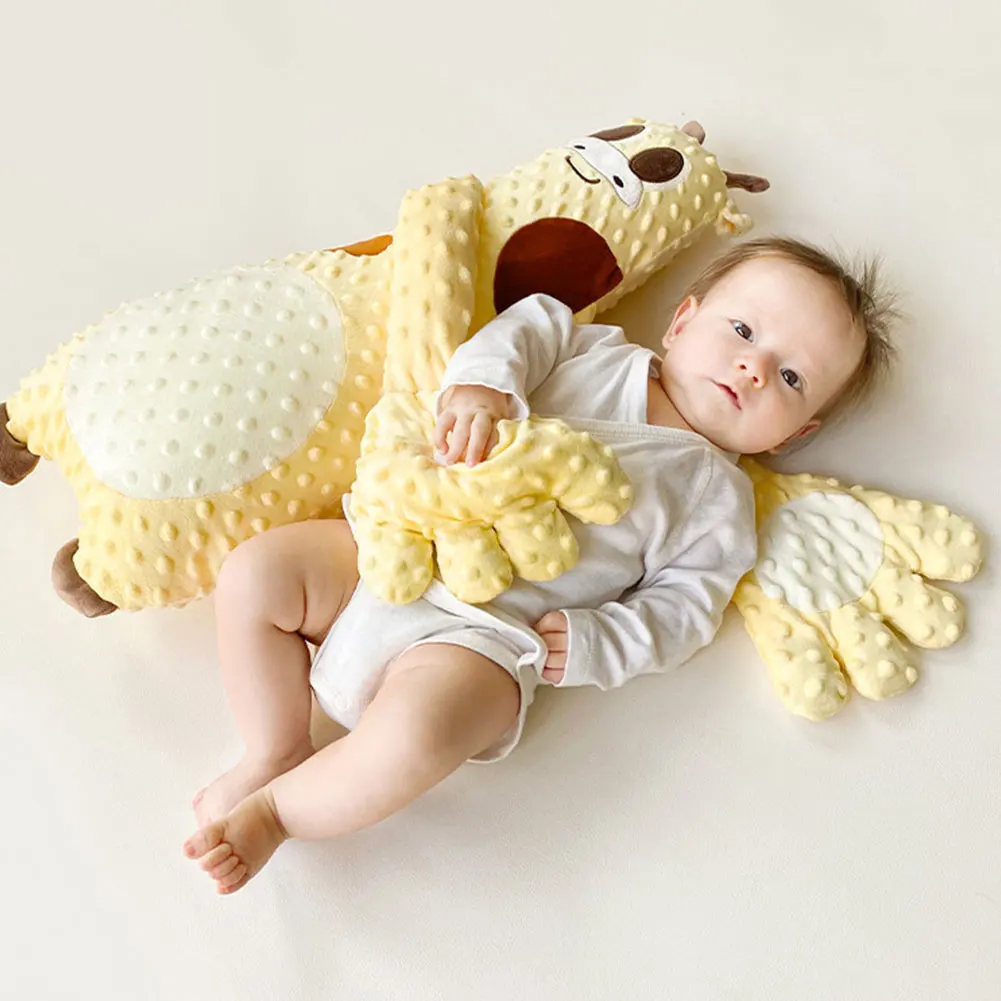 60cm Baby Patter For Sleep Baby Startle Prevention Sleep Aid Companion Automatic Palm Patting Sleeping Pillow Soothing Toys 5