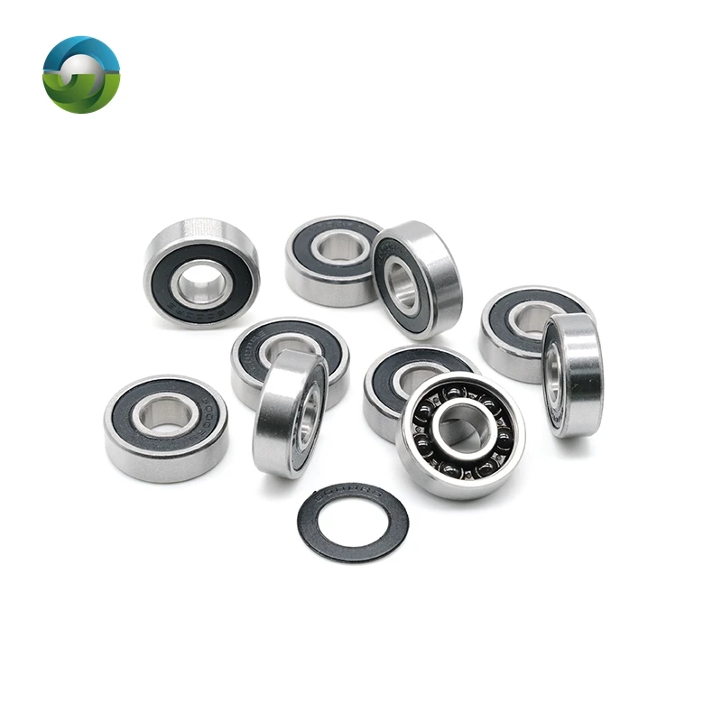 

6000-2RS Stainless Bearing 10*26*8 mm (1 PC) ABEC-3 6000 RS Bicycle Hub Front Rear Hubs Wheel 10 26 8 Ceramic Balls Bearings