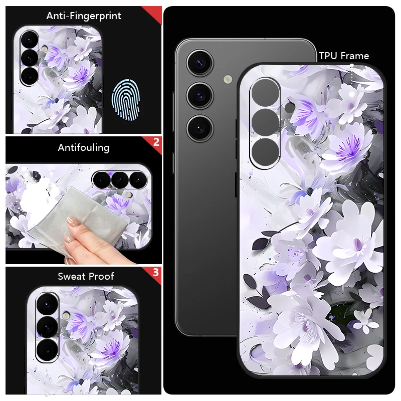Creative Flower Lanyard Phone Case - Ultra Soft Cover