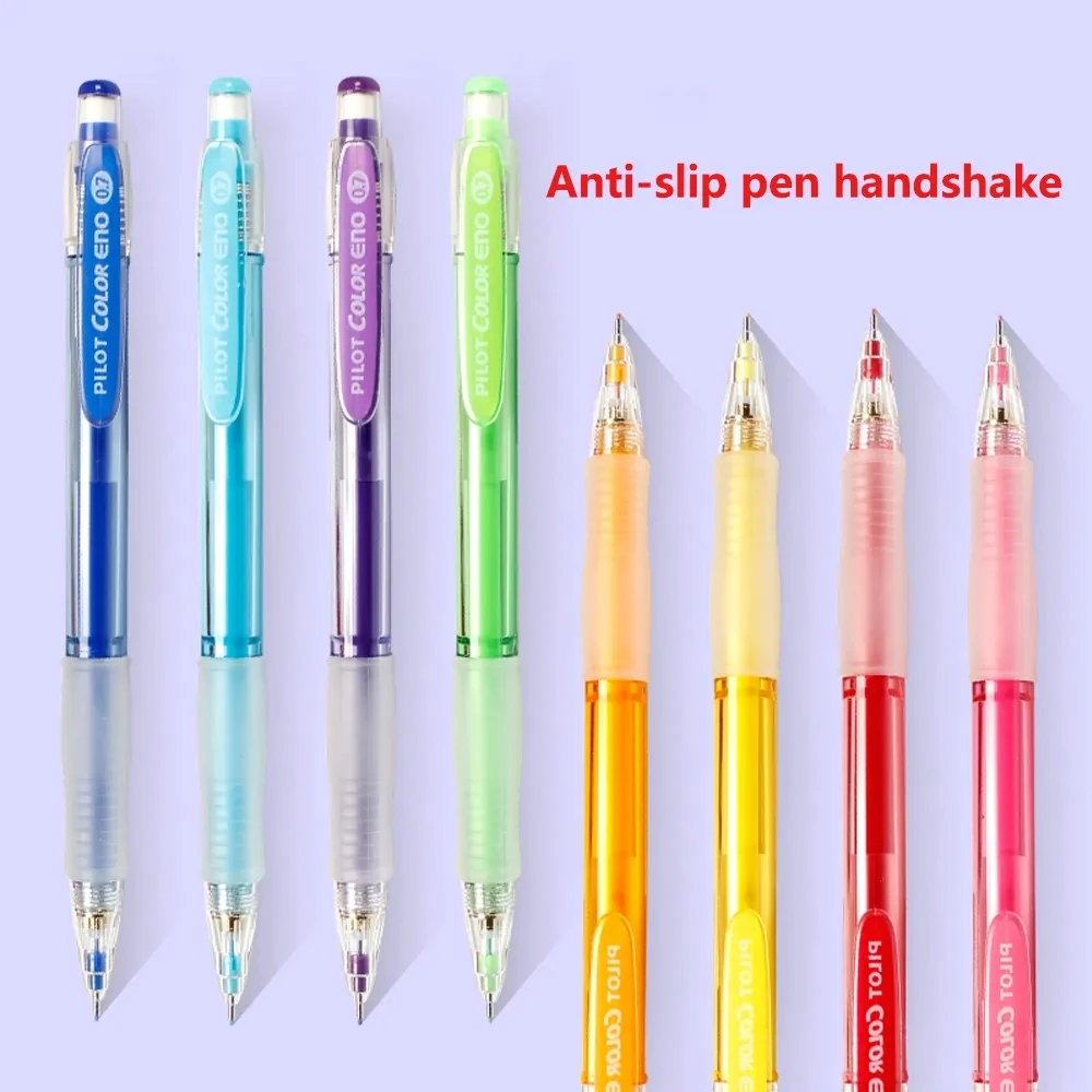 1Set PILOT COLOR ENO Mechanical Pencil HCR-197 Erasing 0.7mm Student Drawing Pencil Sketch Comics Cute School Supplies 6