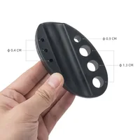 Black Silicone Tattoo Ink Cups Caps Pen Holder Stand For PMU Microblading Pigment Ink Holder Tattoo Accessori 2