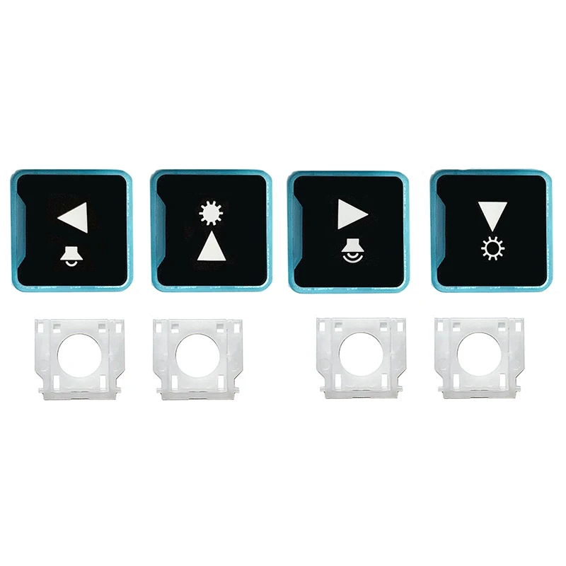 Wasd para Acer Nitro An51554 An51543 An515-44 An515-55 An517-51 52 An715-51 Teclado Boné Keycap e Dobradiça Substituição Peças - Imagem 2