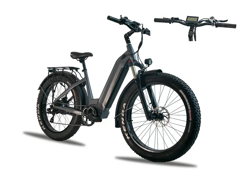48V17ah electric bicycle, Sino-US warehouse 26*4.0 inch fat tire 750W motor adult electric bicycle off-road vehicle