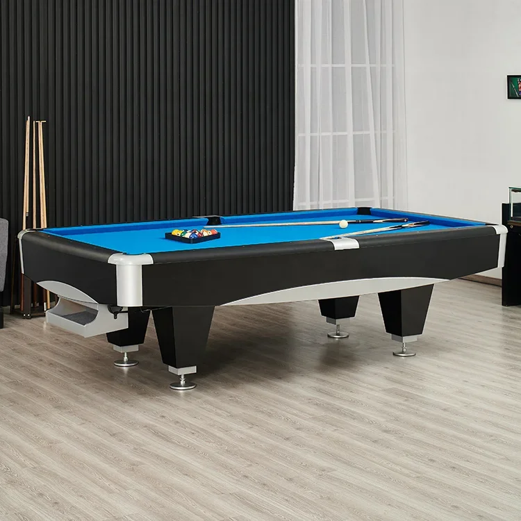 Hot Selling 9FT 8FT Slate American Pool Billiard Table for Club Use