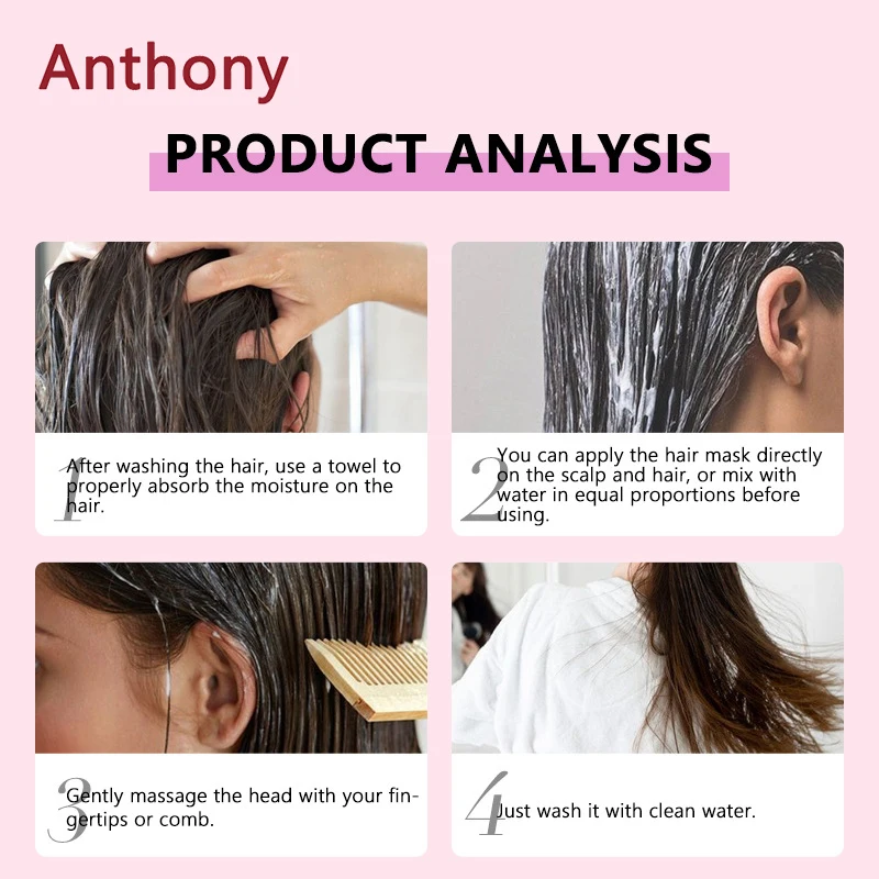 Hair Mask 60ml Collagen Hair Mask Repairing For Maltreated Dry Frizz Hair