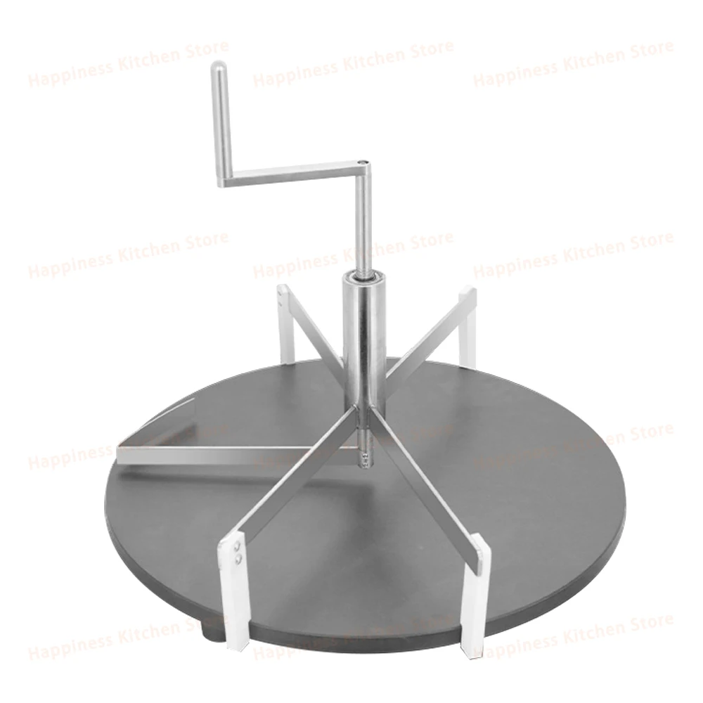 Burrito Making Tool Crepe Maker Rotating Rod Pie Servers Stainless Steel Snack Dough Kit