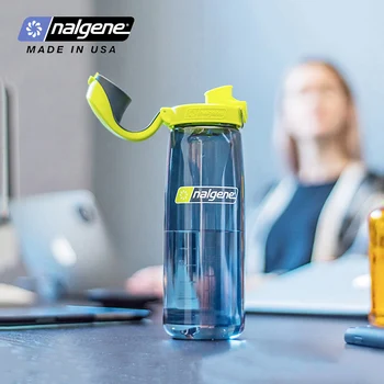Nalgene-야외 스포츠 물병, 캠핑, 하이킹, 등산, 휴대용 잠금 탑 음료수 병, 700ml