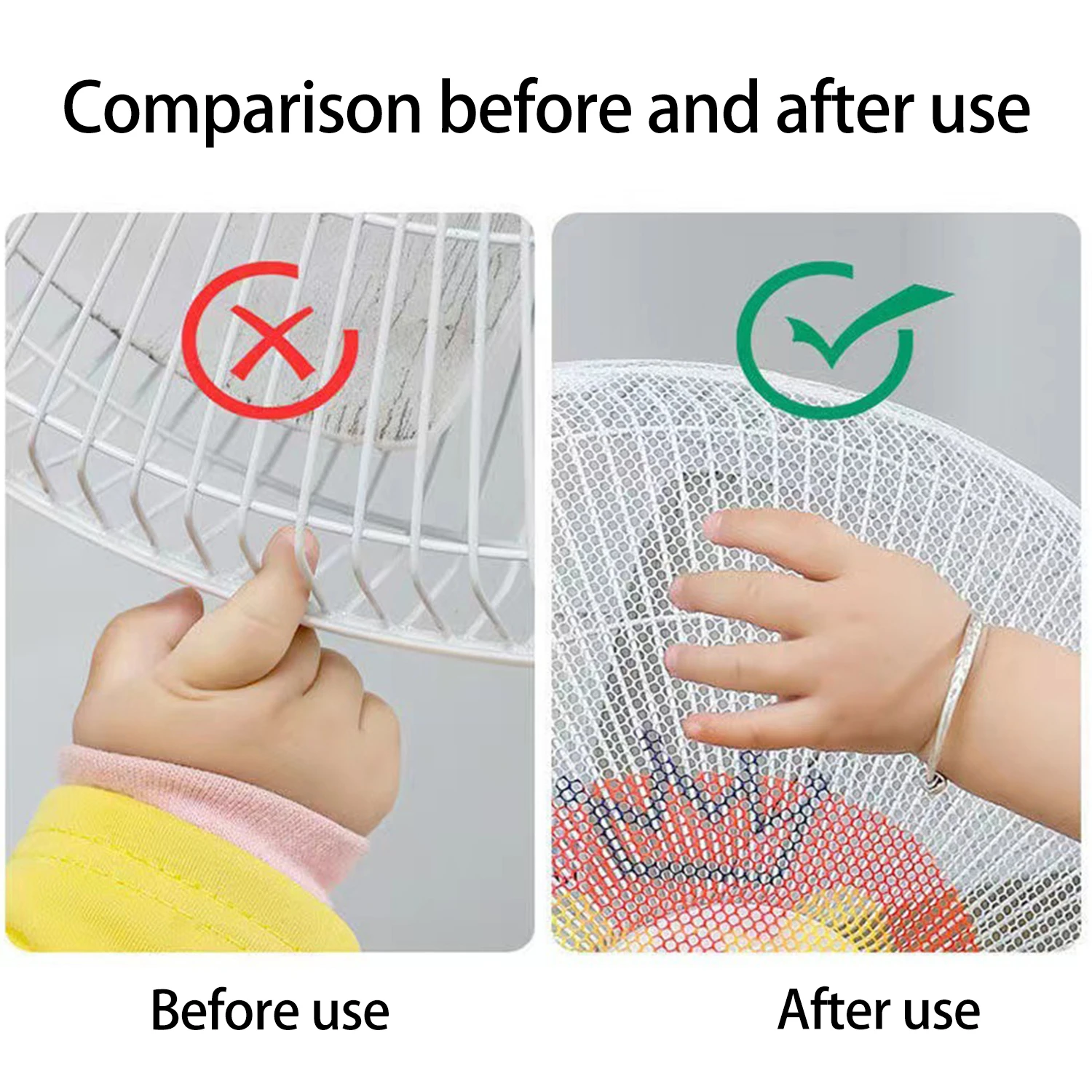 Dust Cover Fan Cover 1PC Fan Dust Cover Electric Fan Dust Protection Cover Floor Fully Enclosed 40-50cm Universal