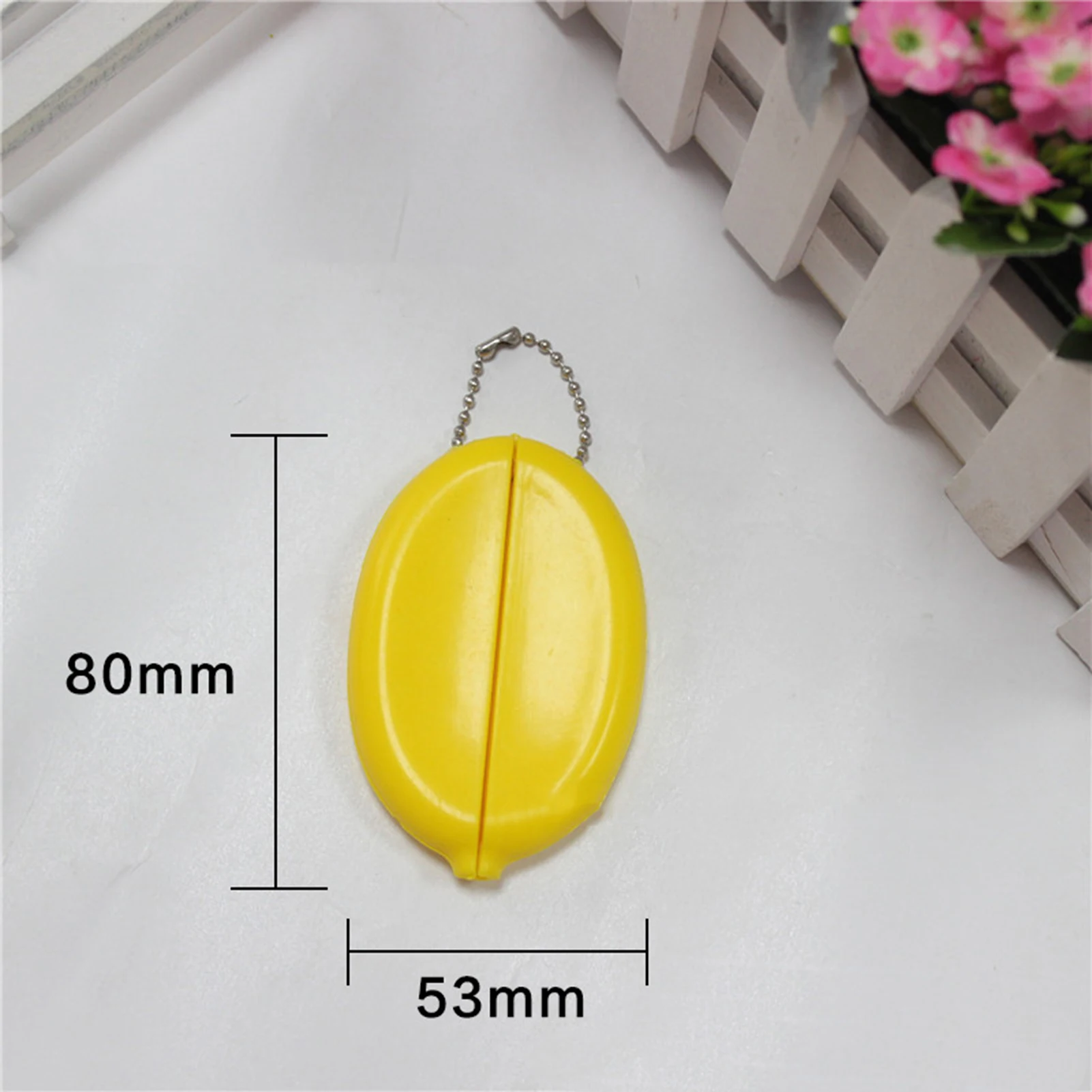 Oval Squeeze Coin Purse Soft-Touch Colorful Coin Purse Change Holder with Chain for Women Girls, coin purse,coin wallet,change bag