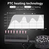 Hot Comb Electric High Heating Comb Hair Straightening with Bling Diamonds LCD Digital Peigne Chauffant 4