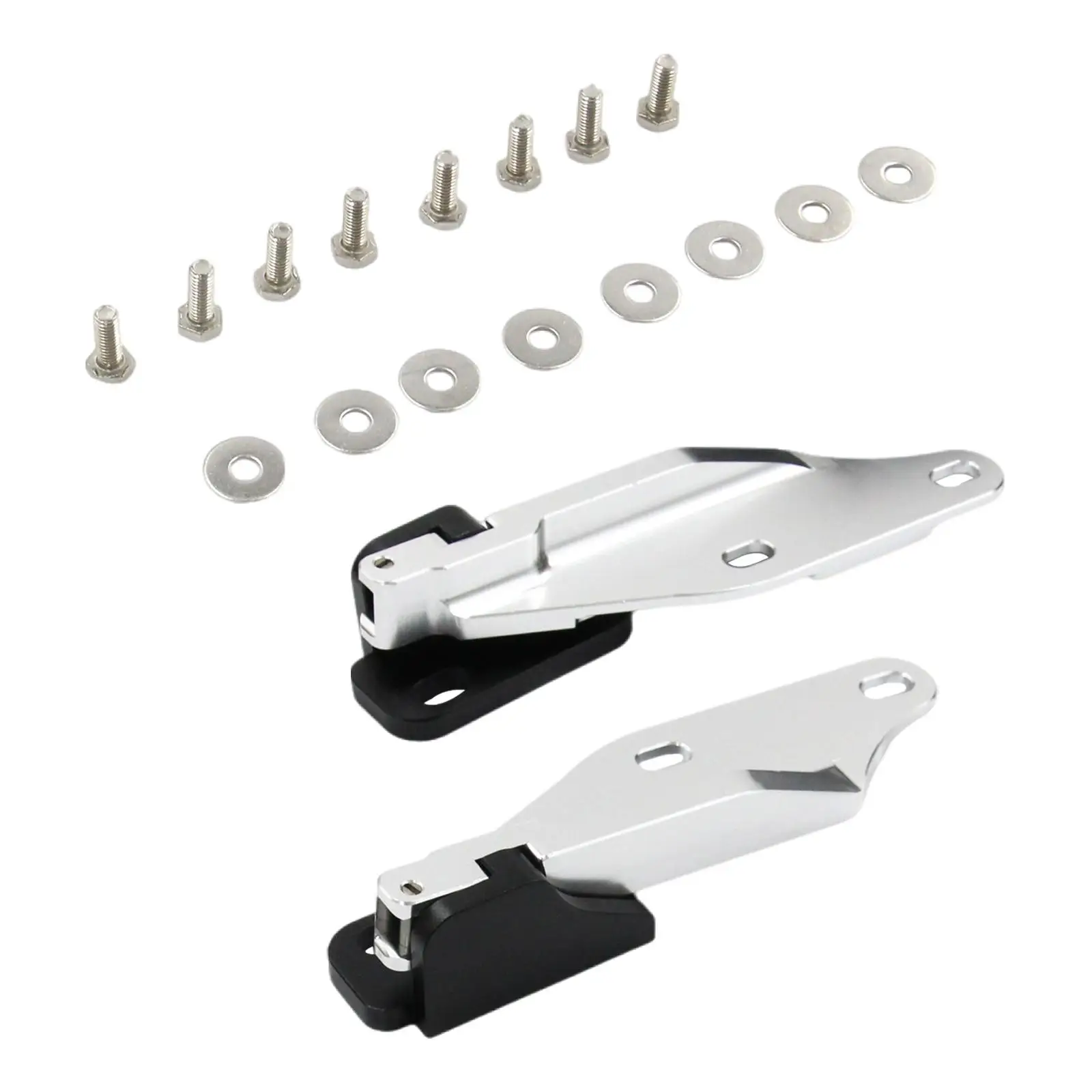 2Pcs Quick Release Hood Hinge Bonnet Latch Durable Auto High Strength Hood Hinge for Honda Civic EK Repair Modification