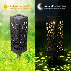 Garden Solar LED Light Waterproof Solar Lawn Light Decoration Garden Hollow Lawn Lamp Outdoor Soalr Garden Lights Pathway Light