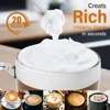 Electric Milk Frother Portable Handheld Foam Milk Blender USB Rechargeable Cream Coffee Whisk Mixer Wireless Egg Beater Machine 3