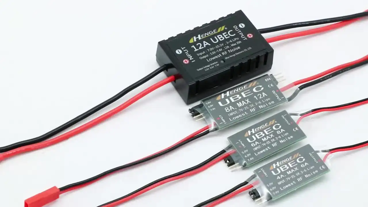 HENGE 8A UBEC 5V 6V 7.4V Switch Mode BEC Voltage Stabilizer