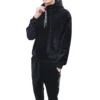 Man Winter Gold Velvet Sets Men's Plus Velvet Thick Hoodies with Pants Warm Sweater Winter Tracksuits 1