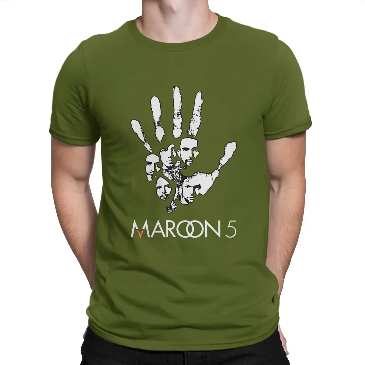 thumbnail image 1 of Camisetas de azúcar para hombre, divertidas camisetas de algodón de Maroon 5, camisetas de cuello redondo y manga corta, camisetas estampadas., 1 of 7