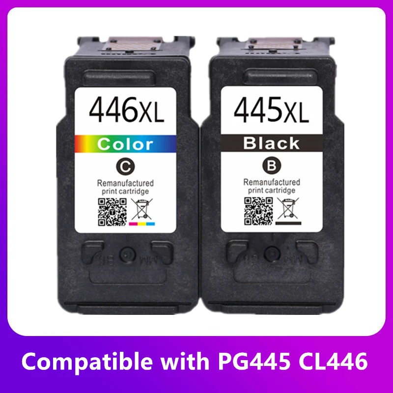 Compatible Refill Ink Cartridge PG 445 CL 446 XL PG445 PG445 CL446 For