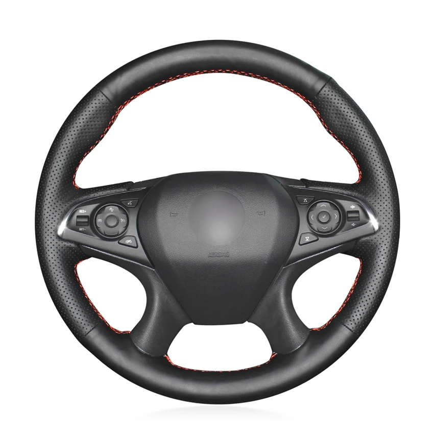 

Hand-stitched Non-slip Durable Micro Fiber Leathe Car Steering Wheel Cover Wrap For Buick Lacrosse 2016