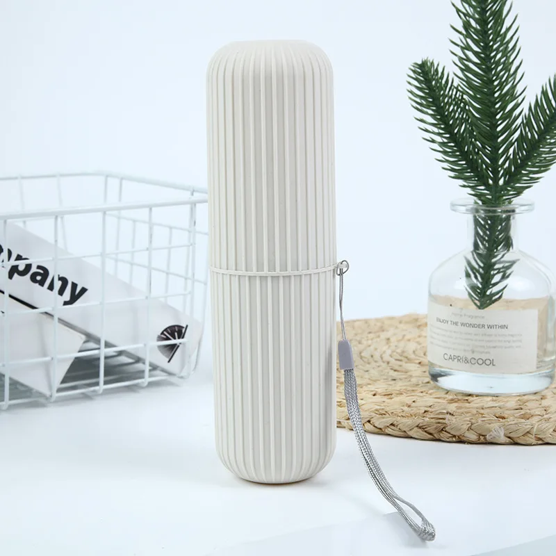 Vertical Striped Travel Wash Cup