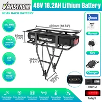 Original Electric Cycle Battery Pack 48V 36V 52V Hailong 21700 18650 Cells 13Ah 17.5 20Ah eBike Lithium Battery for bafang tsdz8