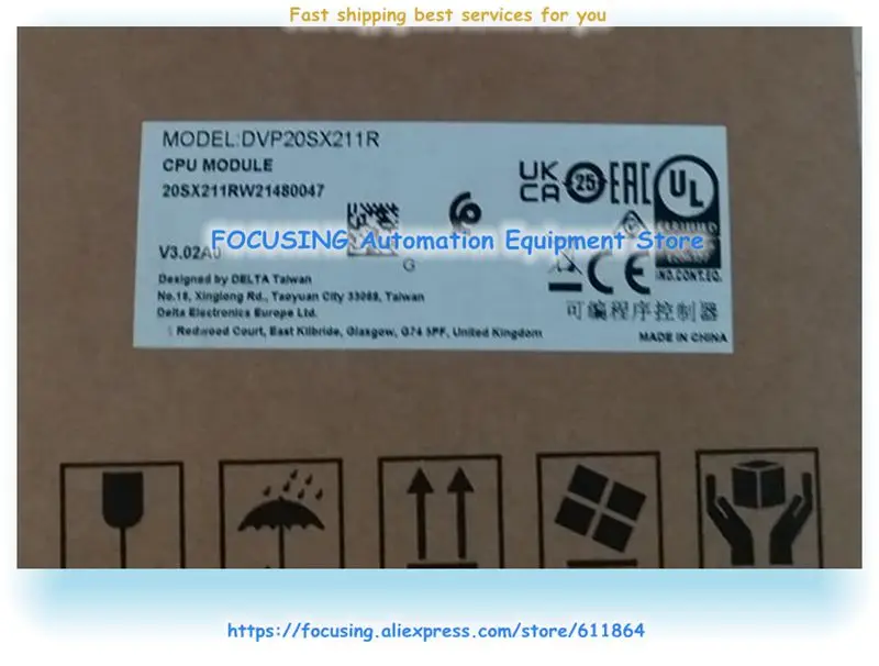 Neues DVP28SV11T2 DVP20SX211R DVP20SX211T Original SPS-Modul – Detail 1