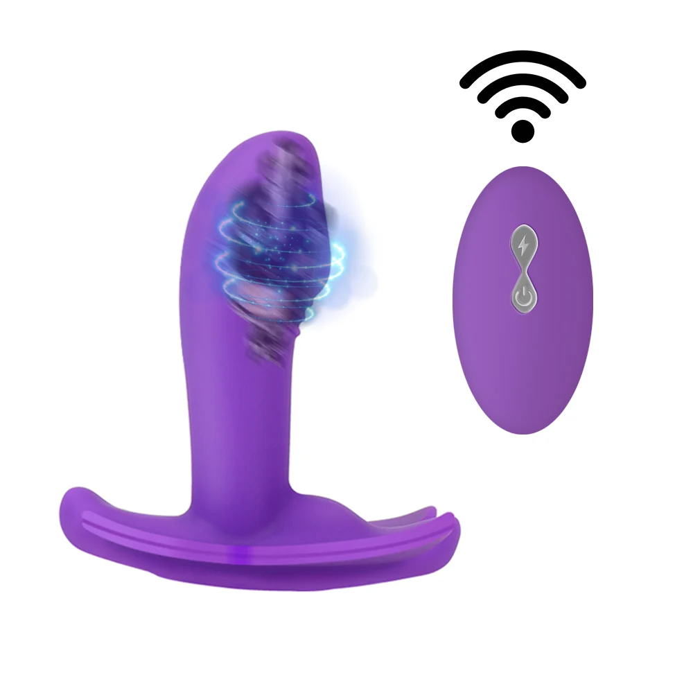 Vibrateur dildo papillon stimulateur point g 12 vitesses_voghion.com