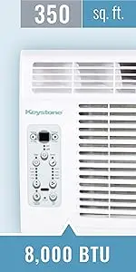 window air conditioner unit small mini compact quiet cooling window-mounted