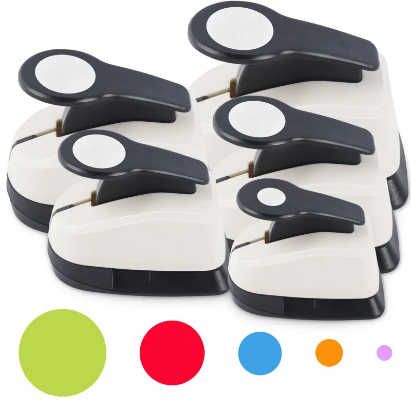 Scrapbook Punches 9/16/25mm Hole Punch Paper Cutter Heart Punch Scrapbooking Embossing Cutter