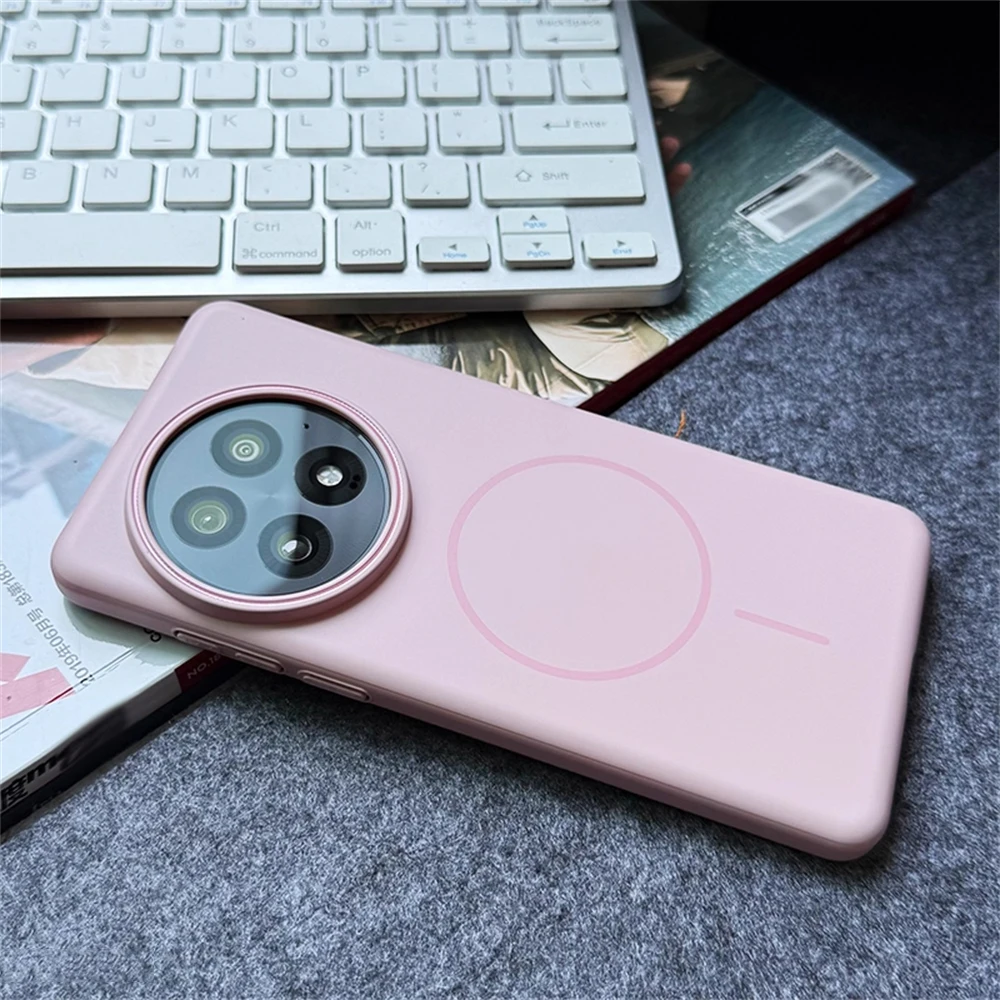 Ultra-Thin Matte Hard PC Case with Magnetic Wireless Charging Compatibility