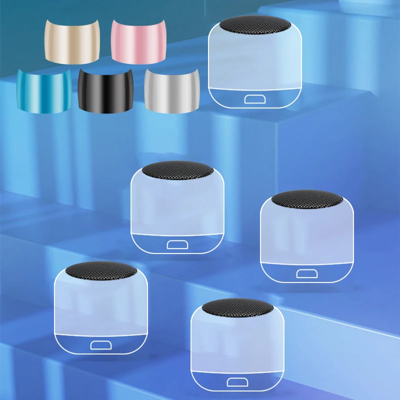 Mini Bluetooth Speaker Wireless Portable Metal HiFi TWS Loudly Waterproof Колонка Caixa De Som Bluetooth_voghion.com