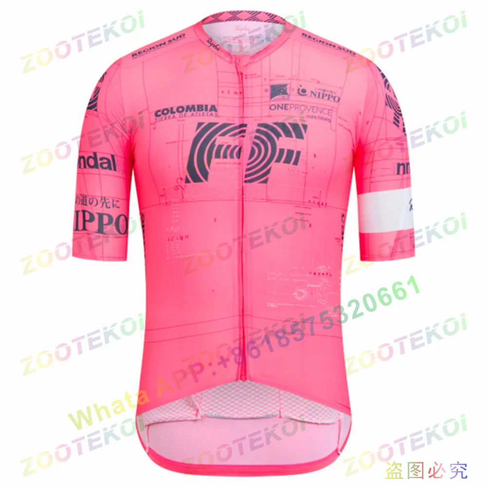 2022 Maillot de ciclismo Pro Team Verano de manga corta para hombre Ropa de ciclismo de montaña de descenso Maillot de secado rápido para bicicleta