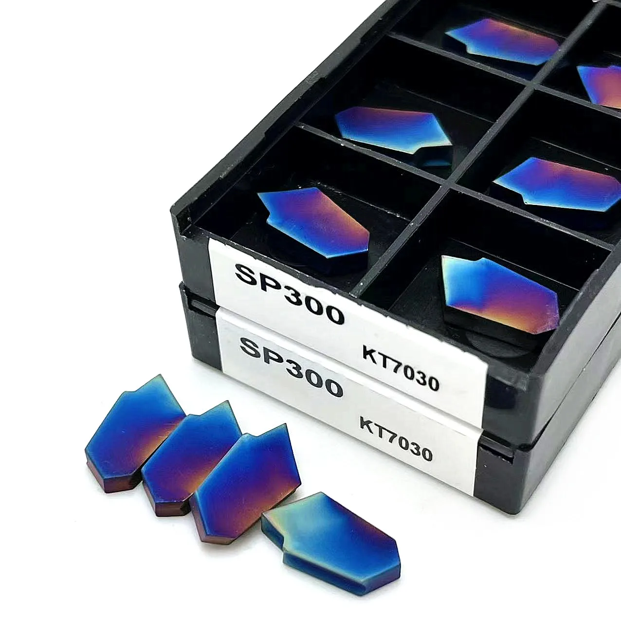 

Nano blue High quality SP300 KT7030 grooving Carbide inserts turning tool Parting and grooving tool Parting off cnc tool SP300
