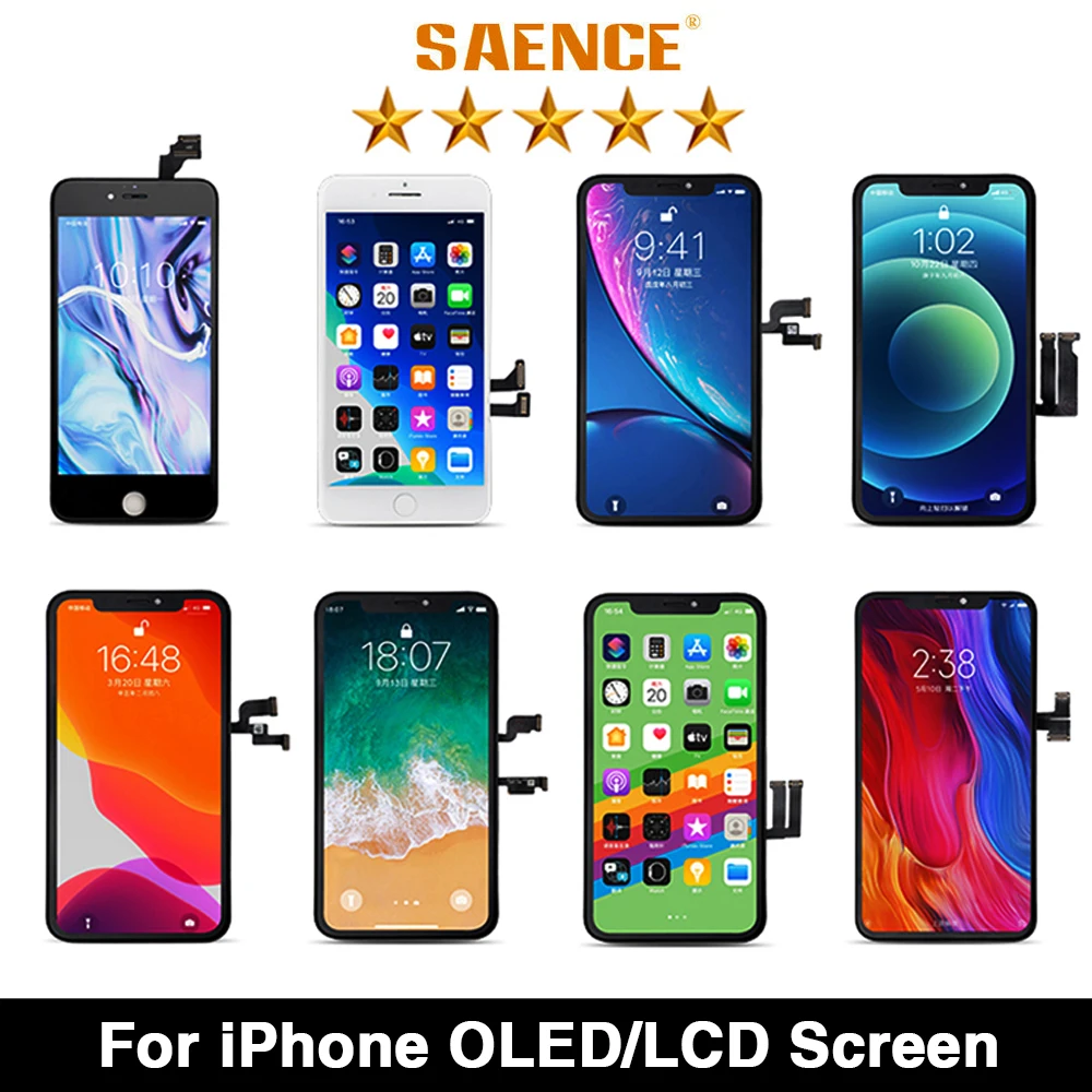 ECRAN LCD ou OLED POUR IPHONE 6PLUS 6S 7 8 X XS XR 11 12 13 14