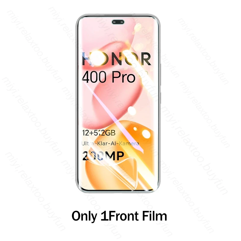 Advanced 6-in-1 999D Soft Hydrogel Film Curved Screen & Camera Protector