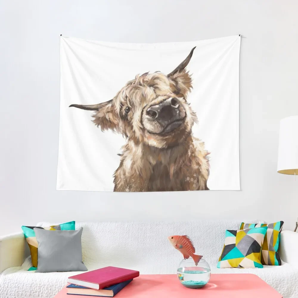 

Highland Cow Tapestry Room Decoration Aesthetic Things To The Room Room Decoration Accessories Tapestry
