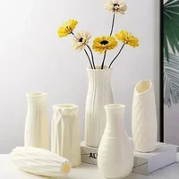 Nordic Style Plastic Drop Resistant Simulation Vase Decoration Creative and Minimalist Flower Vase Home Decoration 2