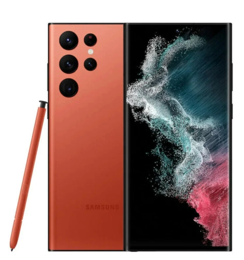 هاتف سامسونج جالاكسي S22 الترا 5G المحمول ، S908U1...