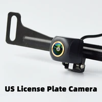 QXNY HD US License Plate Backup Camera Rear View Cam Mounted 170 Degree AHD 720P or 1080P Reverse Parking for Car Vehicle - Image 2