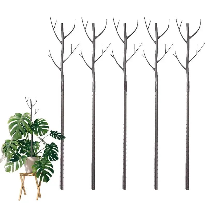 

Plant Support Tree Branch Shape Simulation Plant Support Stake Floral Sticks Garden Flower Sticks Green Plant Stakes Split Canes