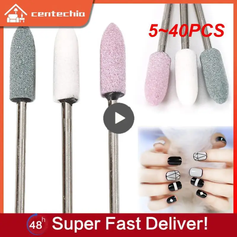 

5~40PCS Grinding Head Bit Polishing Head Wheel Abrasive Mounted Stone 3*8mm For Rotary Tools Electric Grinder Accessories