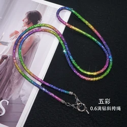 Stylish Universal Crossbody Phone Lanyard with Leisure Neck Rope Strap - Polyester / Nylon (Multicolored)