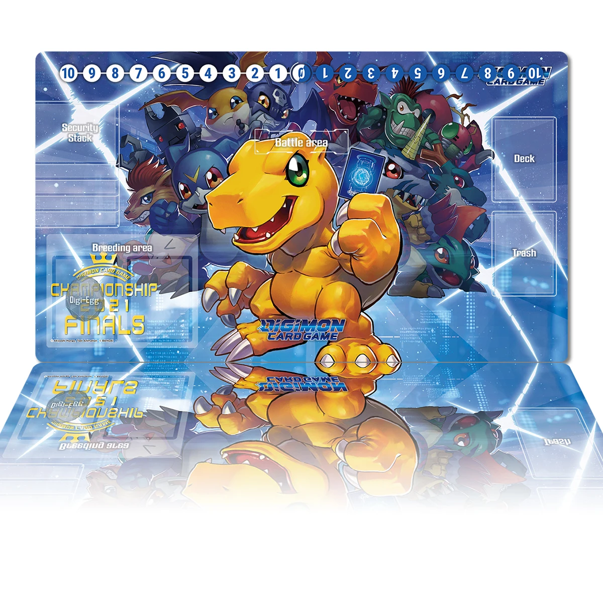 Digimon Playmat Agumon TCG CCG Card Game Board Game Mat Mouse Pad Anime Custom Desk Pad Desk Mat